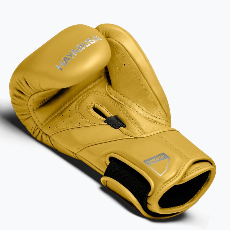 Mănuși de box Hayabusa T3 Kanpeki tiger yellow 3