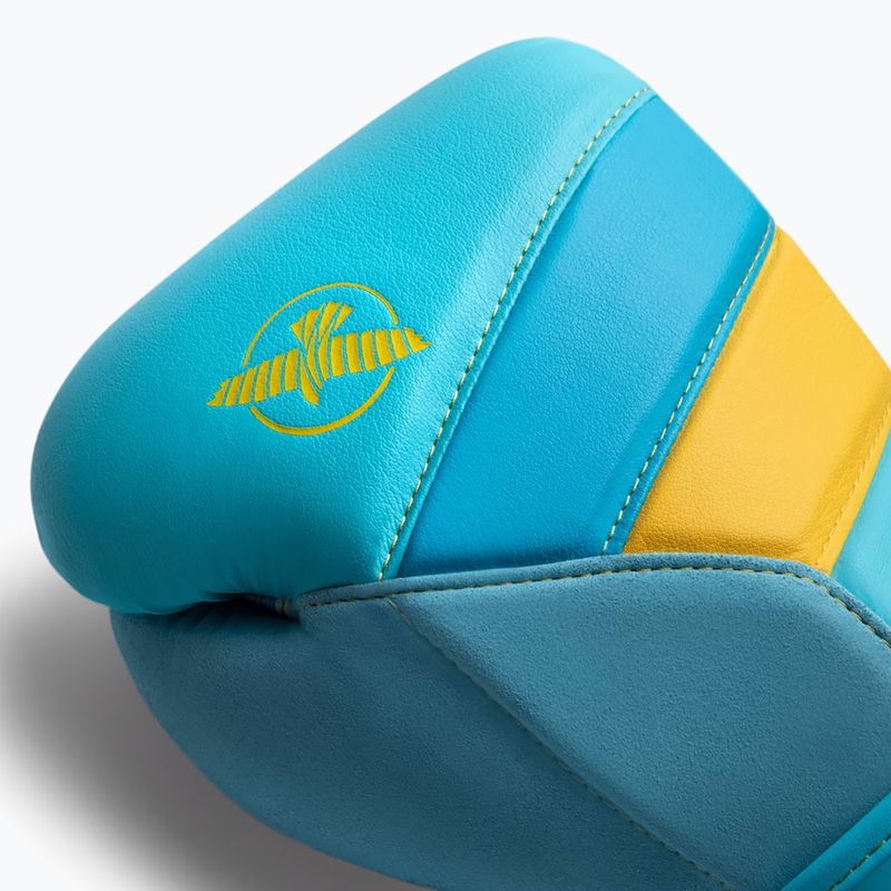 Mănuși de box Hayabusa T3 blue/yellow 3