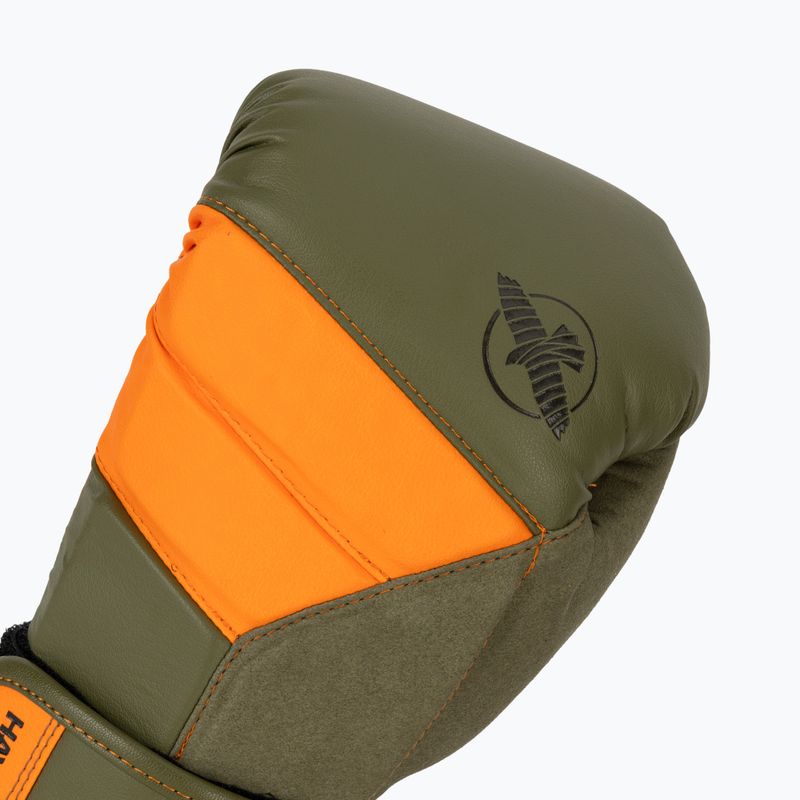 Mănuși de box Hayabusa T3 green/orange 5