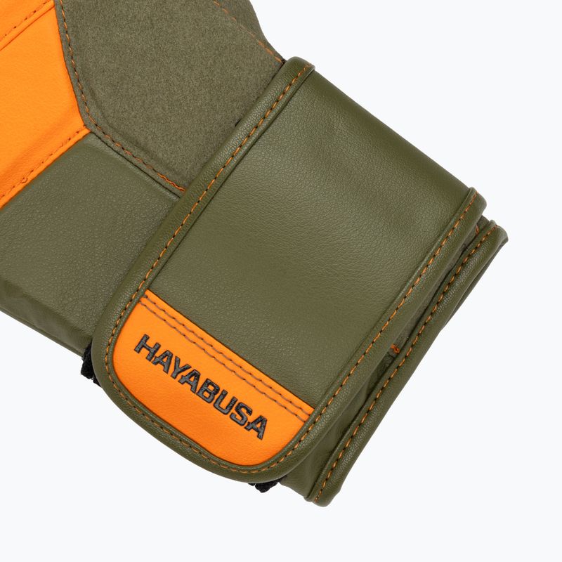 Mănuși de box Hayabusa T3 green/orange 6
