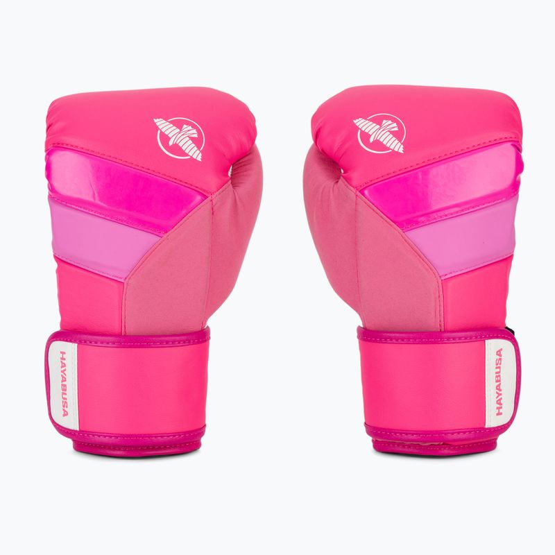 Mănuși de box  Hayabusa T3 Neon neon pink 2