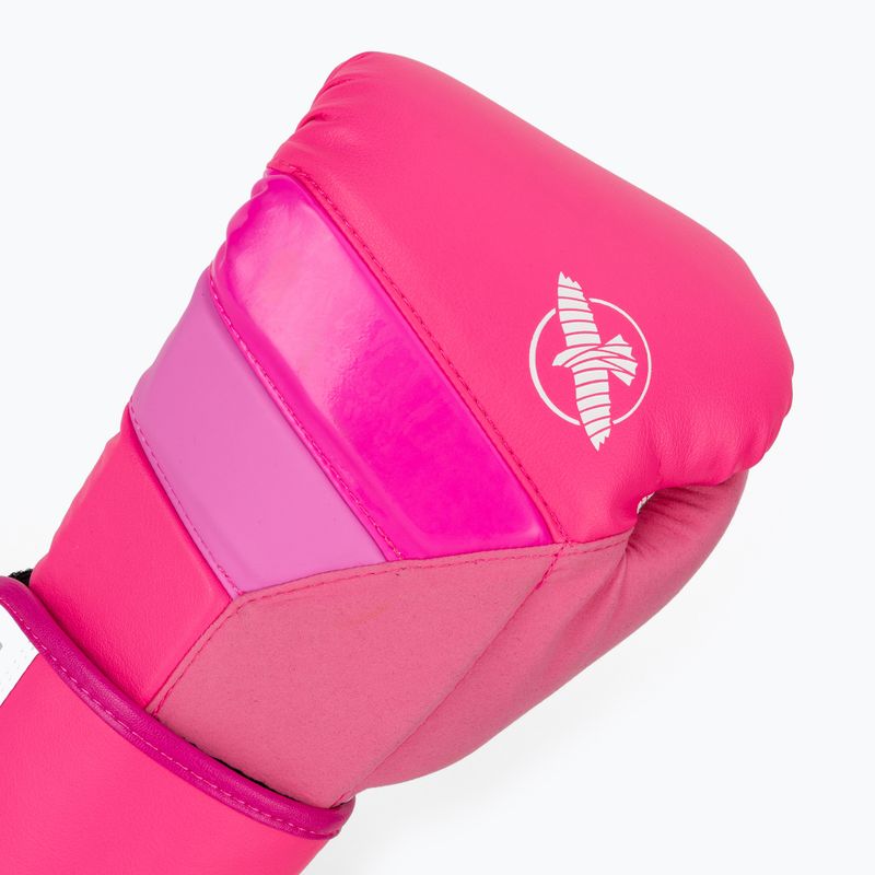 Mănuși de box  Hayabusa T3 Neon neon pink 5