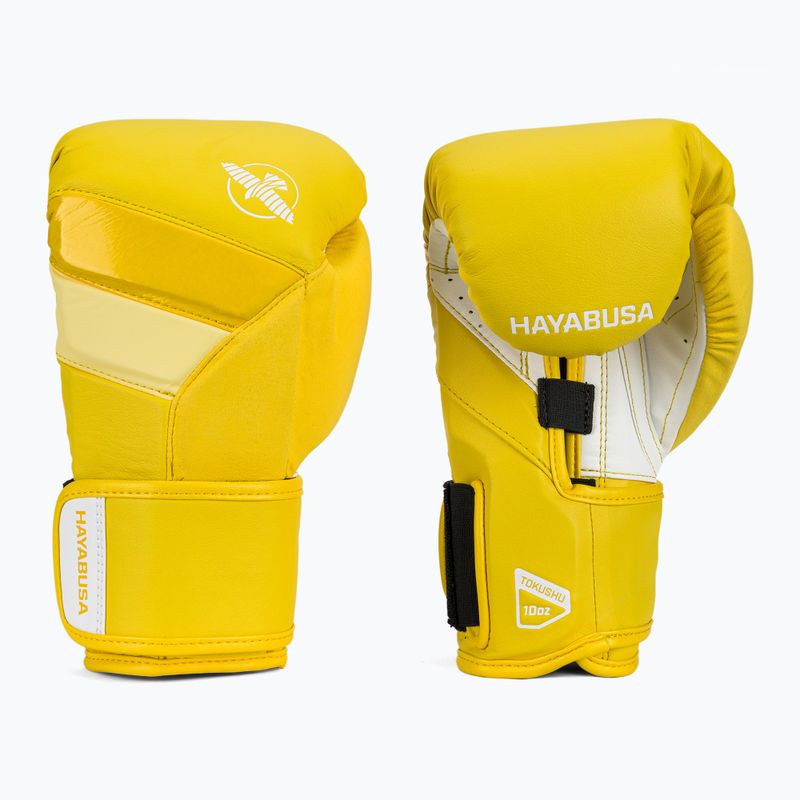 Mănuși de box Hayabusa T3 Neon neon yellow