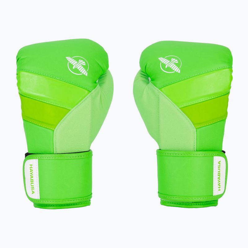Mănuși de box  Hayabusa T3 Neon neon green 2
