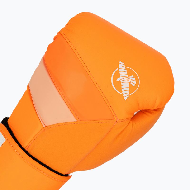 Mănuși de box Hayabusa T3 Neon neon orange 5