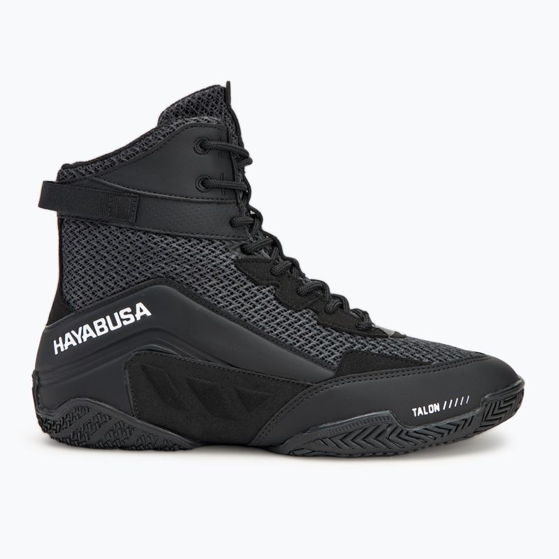 Hayabusa Talon Boxing pantofi de box pentru bărbați negru 2