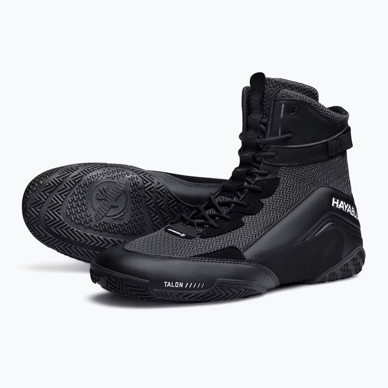 Hayabusa Talon Boxing pantofi de box pentru bărbați negru 10