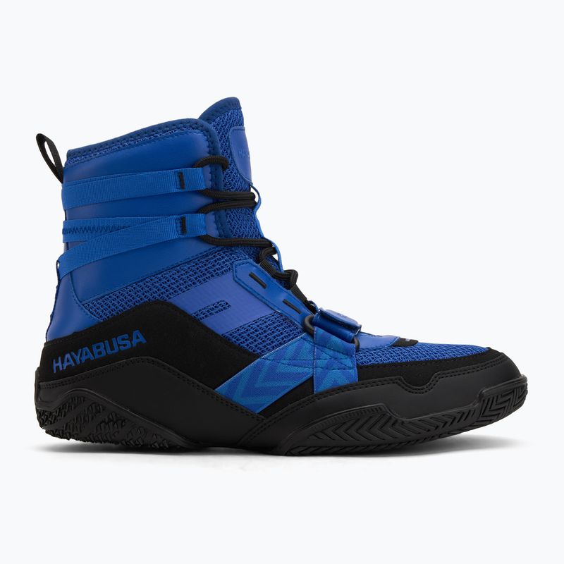 Încălțăminte de box pentru bărbați Hayabusa Strike Boxing blue 2