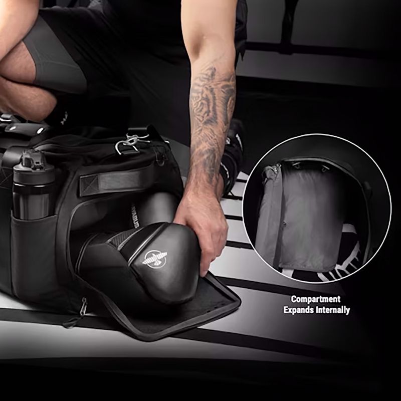 Geantă de antrenament Hayabusa Airstream Athletic Duffle Bag 50 l black 5