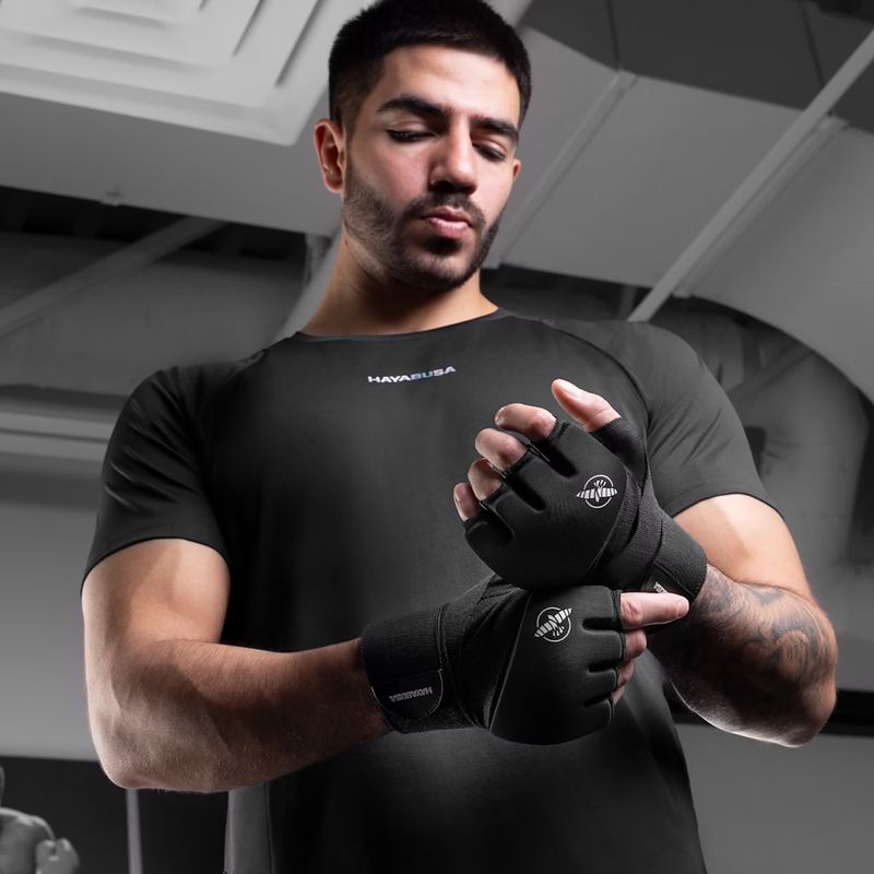 Mănuși de grappling Hayabusa Elite Quick Wraps black 7