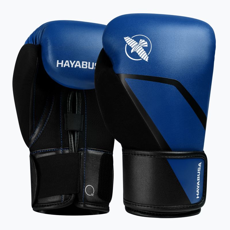Mănuși de box Hayabusa E1 Boxing blue/black 2