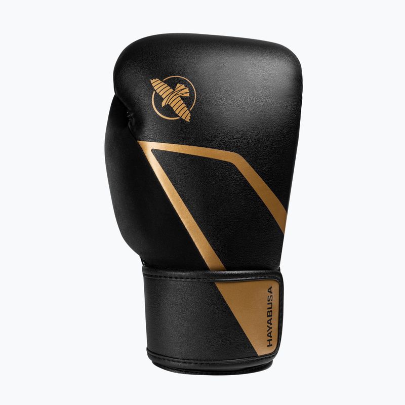 Mănuși de box Hayabusa E1 Boxing black/gold 3