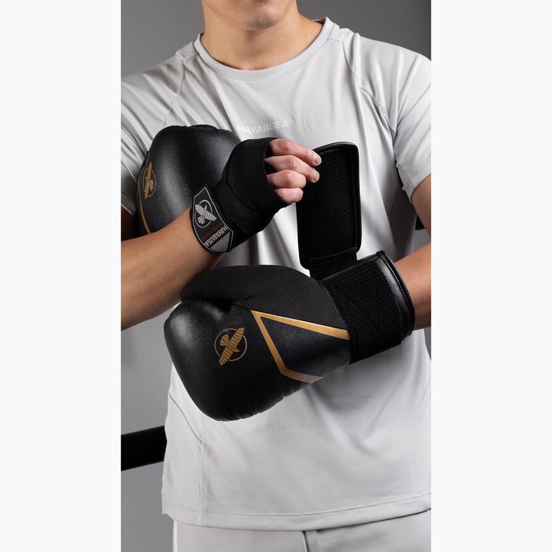 Mănuși de box Hayabusa E1 Boxing black/gold 11