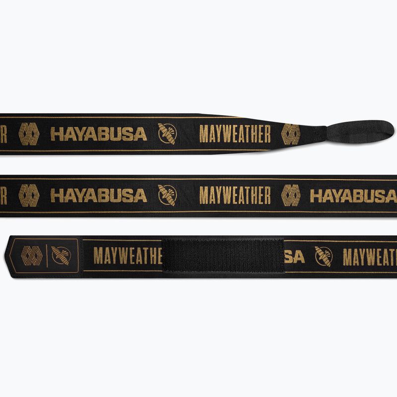 Învelișuri de box Hayabusa Mayweather Stretch Hand Wraps 450 g black/gold 3