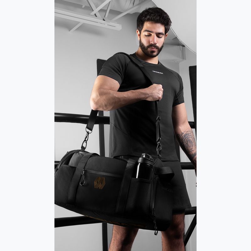 Geantă de antrenament Hayabusa Mayweather Airstream Duffle Bag 50 l black/gold 5