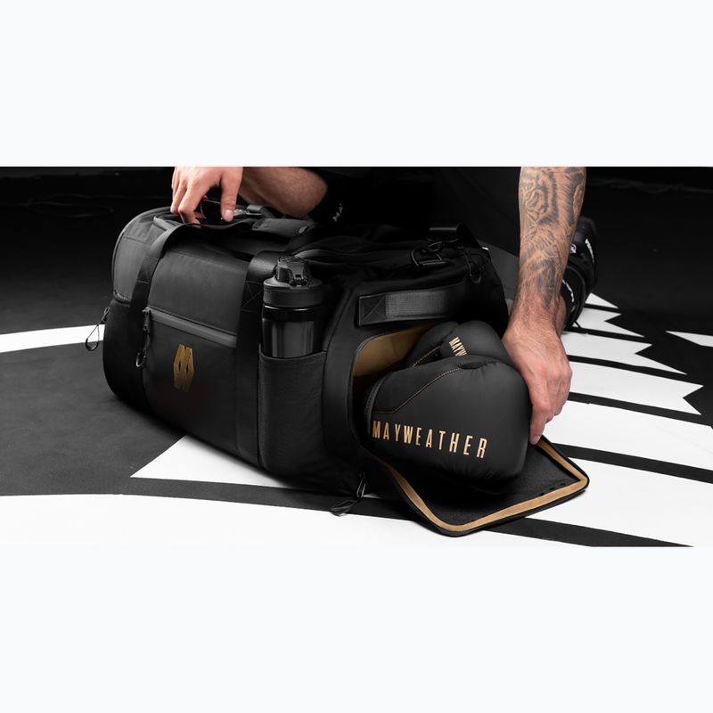 Geantă de antrenament Hayabusa Mayweather Airstream Duffle Bag 50 l black/gold 6