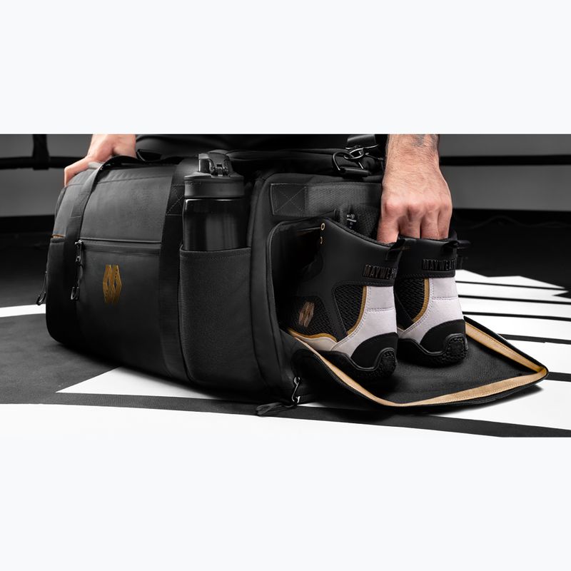 Geantă de antrenament Hayabusa Mayweather Airstream Duffle Bag 50 l black/gold 7