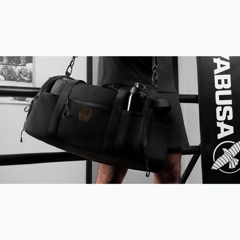 Geantă de antrenament Hayabusa Mayweather Airstream Duffle Bag 50 l black/gold 8