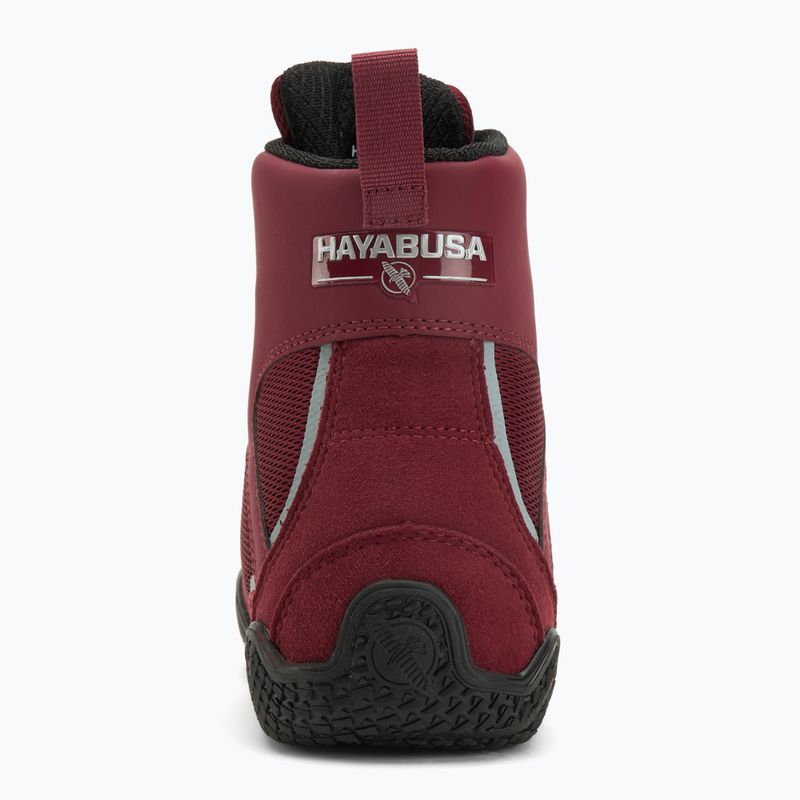 Încălțăminte de box pentru bărbați Hayabusa Pro Boxing garnet/grey 6