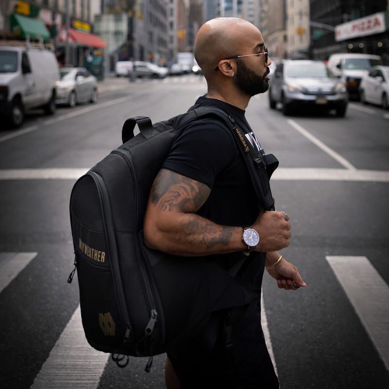 Rucsac de antrenament Hayabusa Mayweather Boxing 30 l black/gold 10