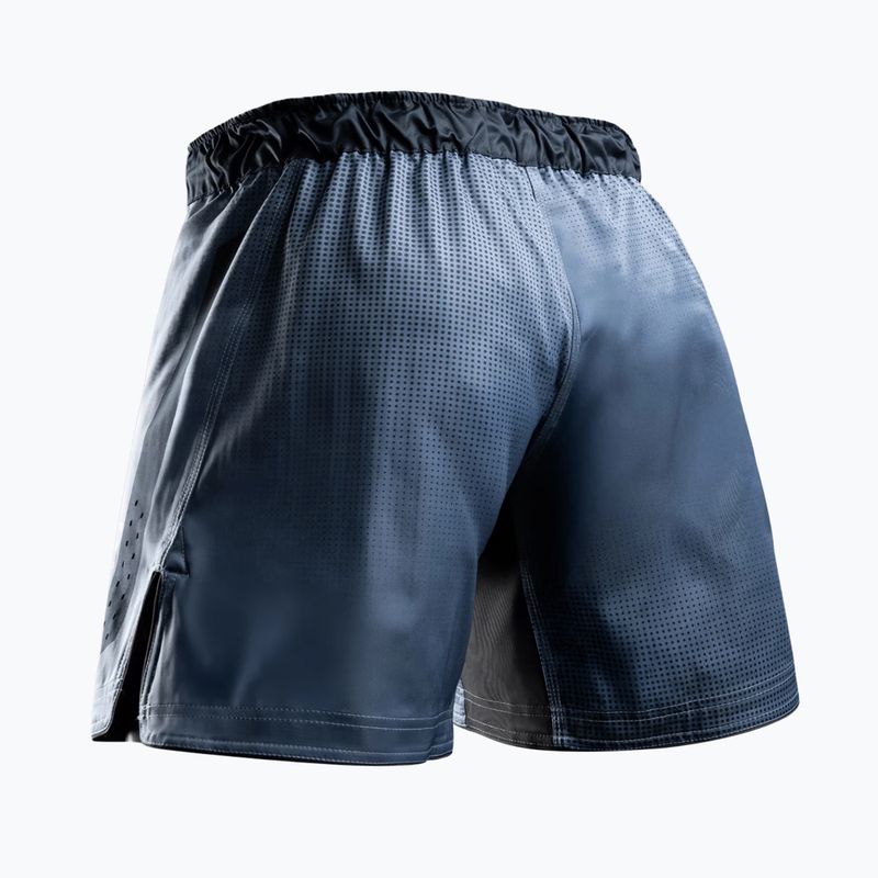 Pantaloni scurți de antrenament pentru bărbați Hayabusa Core Fight blue 2