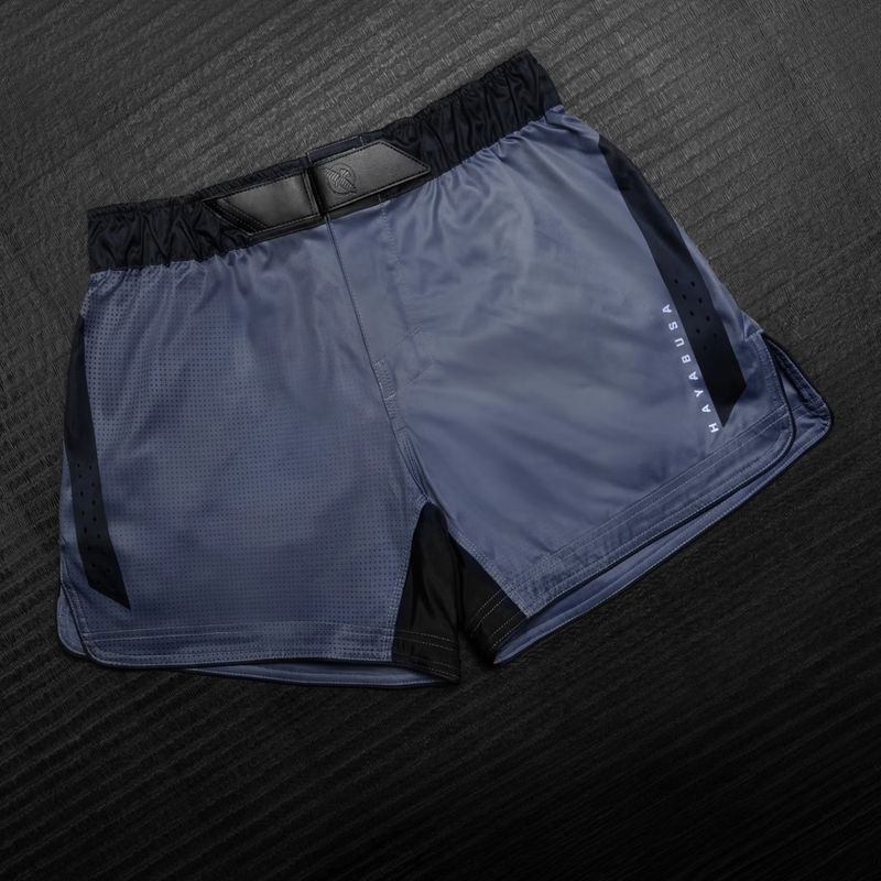 Pantaloni scurți de antrenament pentru bărbați Hayabusa Core Fight blue 3