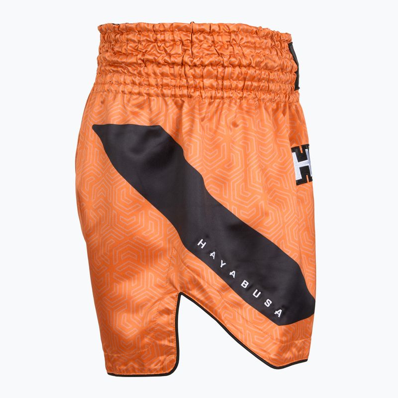 Pantaloni scurți de antrenament pentru bărbați Hayabusa Core Fight orange 3