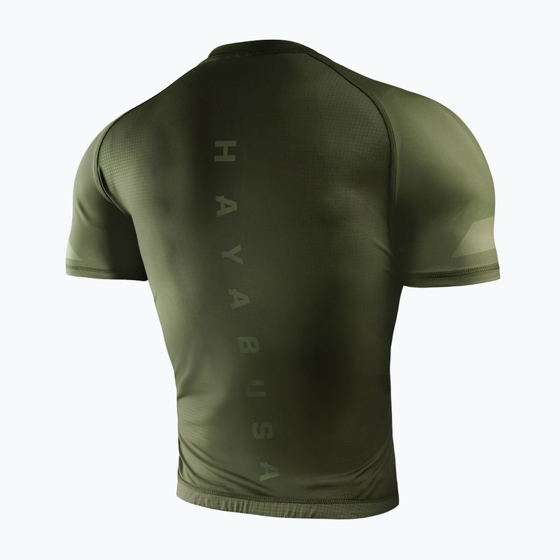 Rashguard pentru bărbațiHayabusa Core Rash Guard green 2