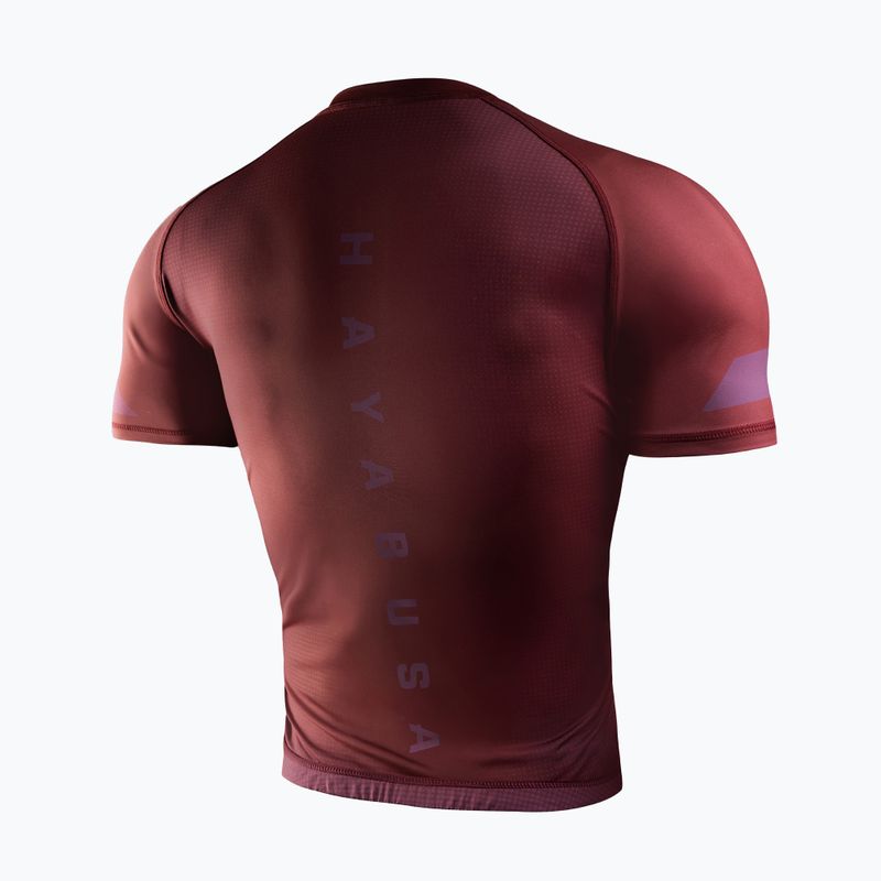 Rashguard pentru bărbațiHayabusa Core Rash Guard red 2