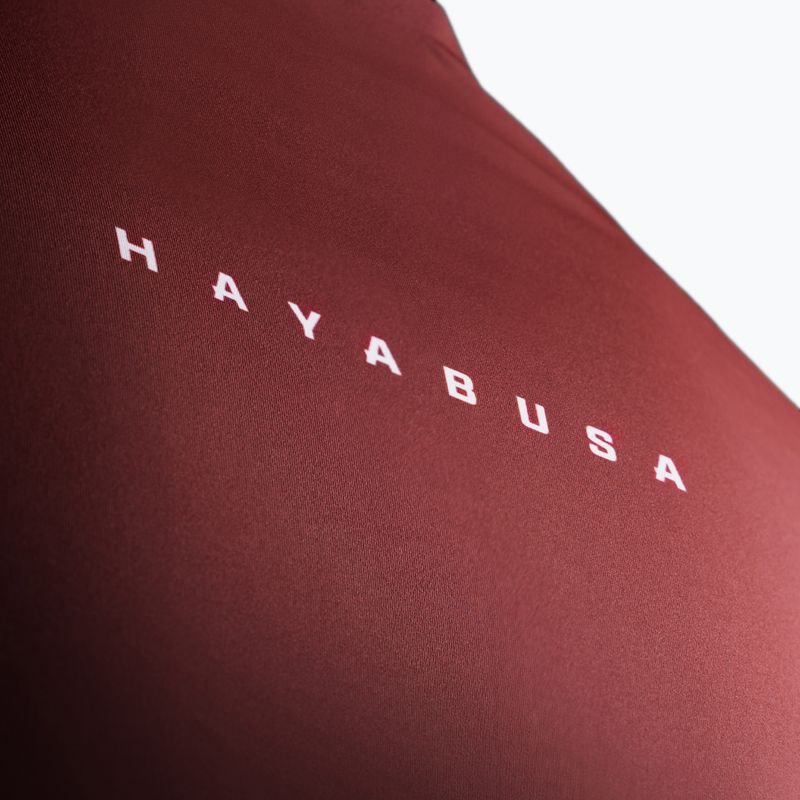 Rashguard pentru bărbațiHayabusa Core Rash Guard red 5