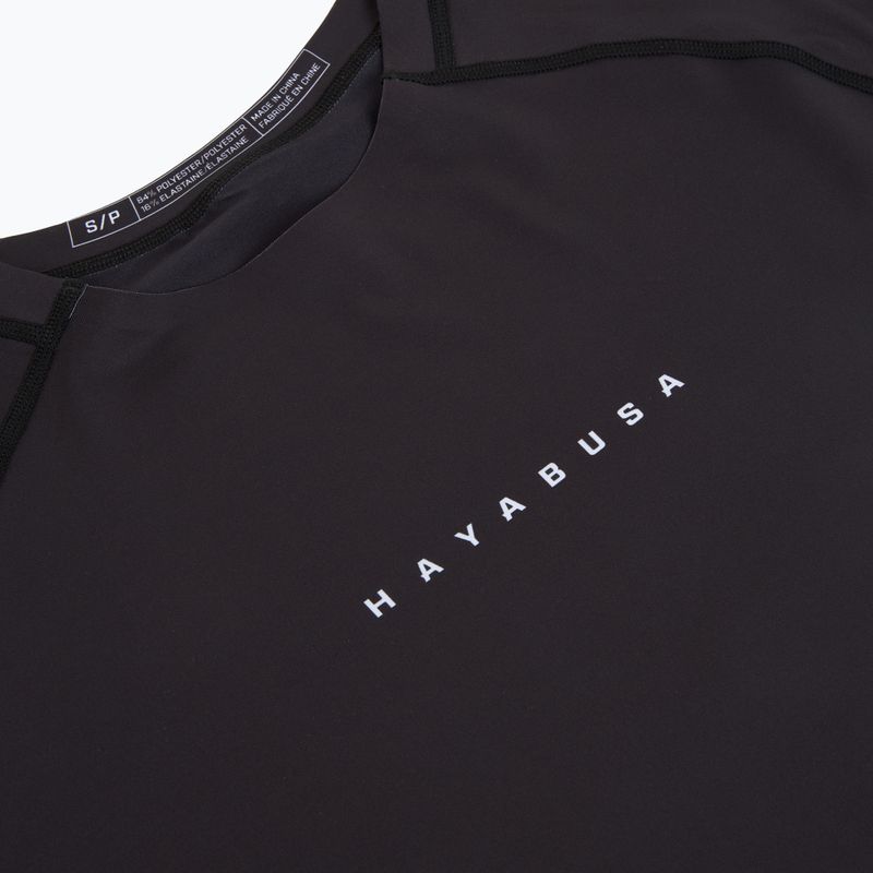 Rashguard cu mânecă lungă pentru bărbați Hayabusa Core Rash Guard black 3