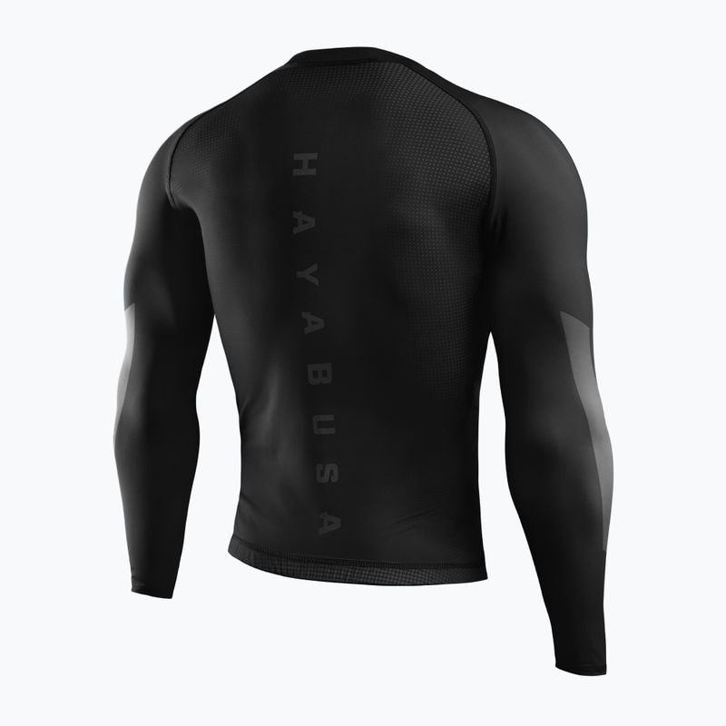 Rashguard cu mânecă lungă pentru bărbați Hayabusa Core Rash Guard black 2