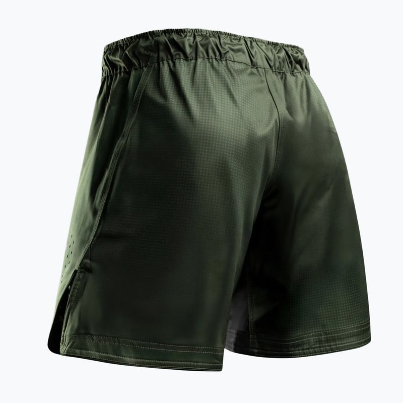 Pantaloni scurți de antrenament pentru bărbați Hayabusa Apex Fight 3/4 green 2