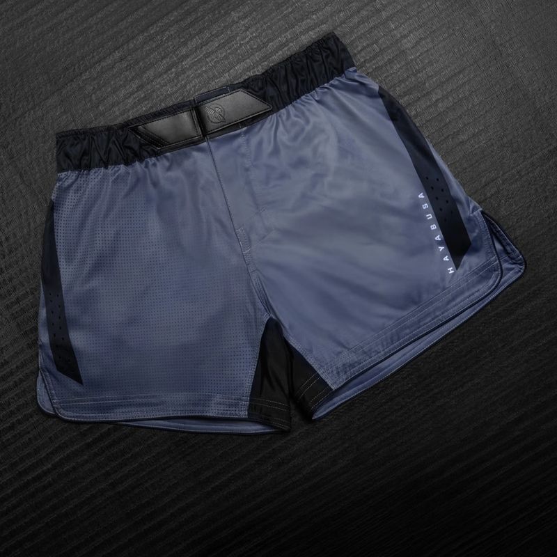 Pantaloni scurți de antrenament pentru bărbați Hayabusa Core Fight blue 7