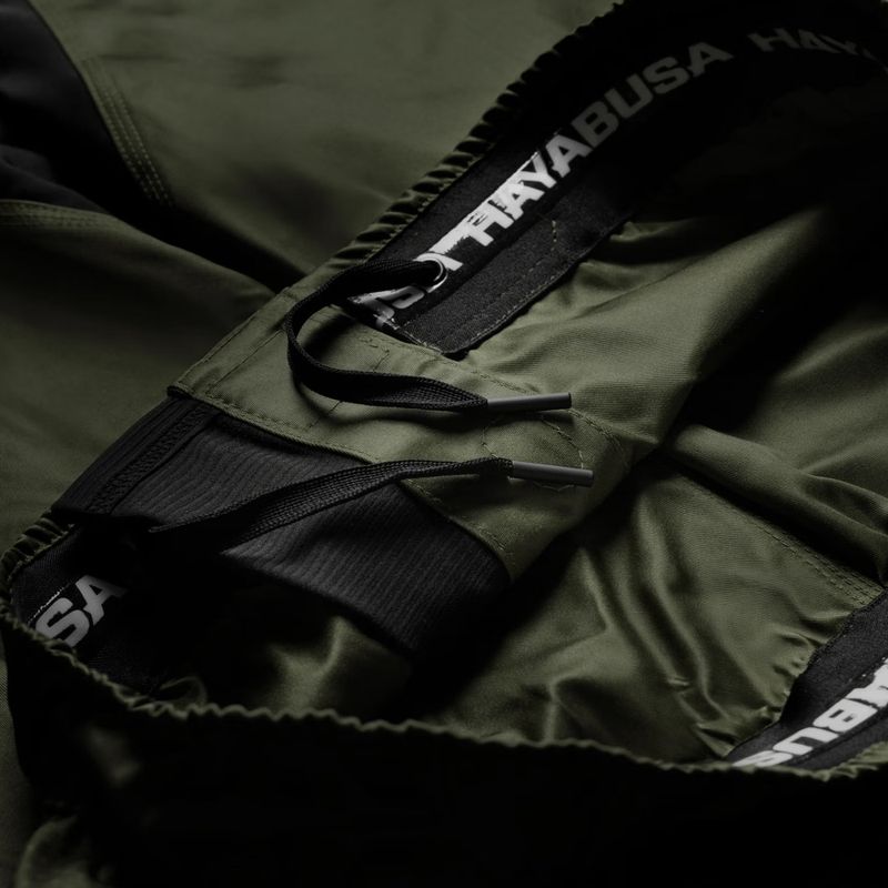 Pantaloni scurți de antrenament pentru bărbați Hayabusa Apex Fight Mid green 6