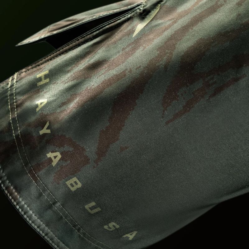 Pantaloni scurți de antrenament pentru bărbați Hayabusa Apex Fight Mid green 7