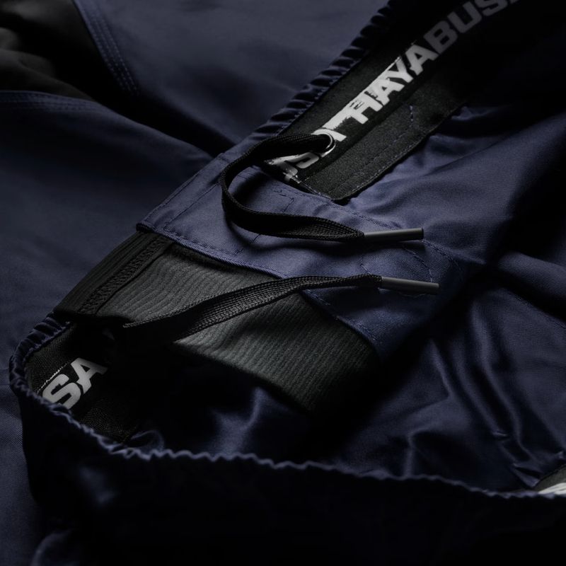 Pantaloni scurți de antrenament pentru bărbați Hayabusa Apex Fight Mid navy/orange 6