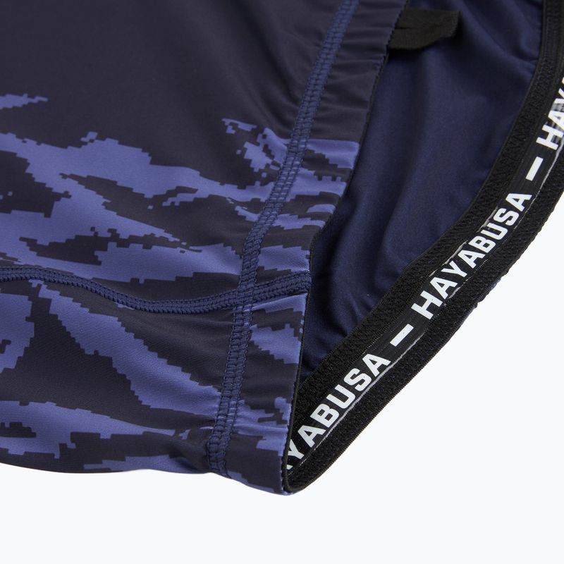 Rashguard cu mânecă lungă pentru bărbați Hayabusa Apex Rash Guard navy/orange 4