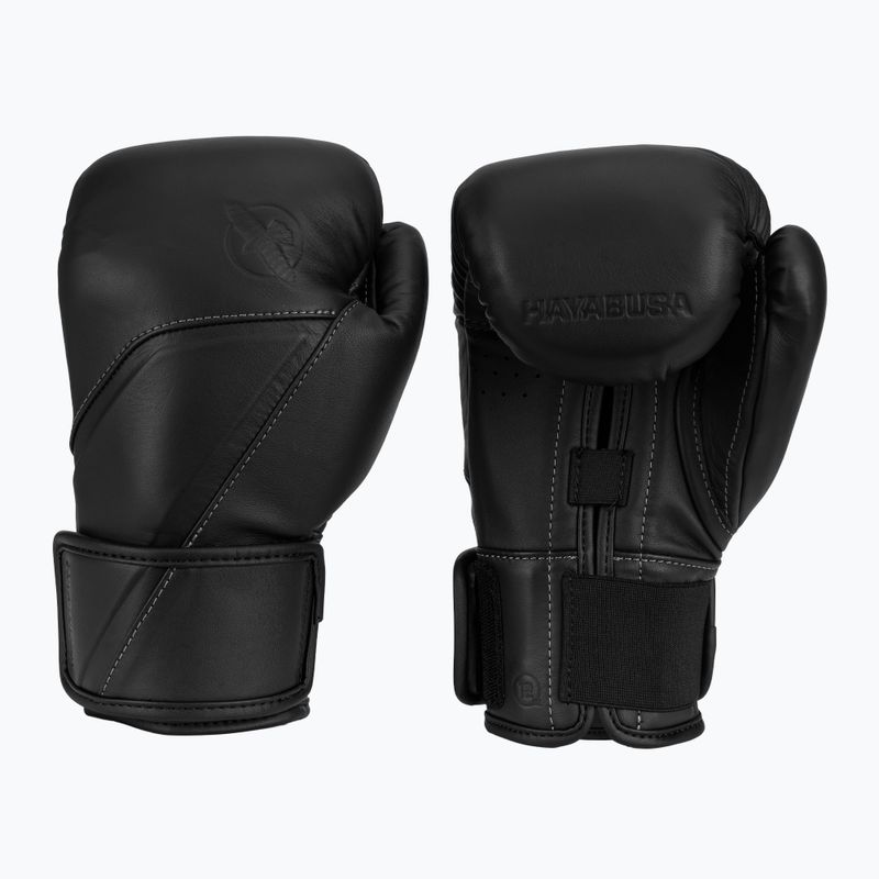 Mănuși de box Hayabusa E1 Leather black