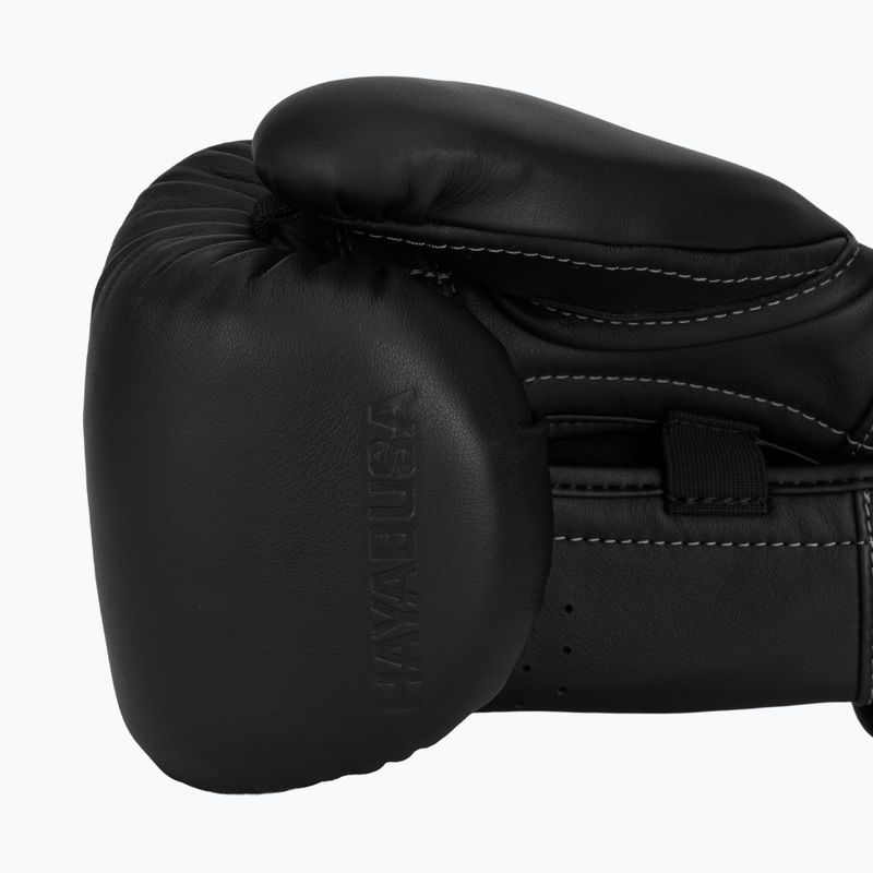 Mănuși de box Hayabusa E1 Leather black 7