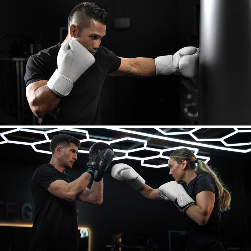 Mănuși de box Hayabusa T360 Leather white 6