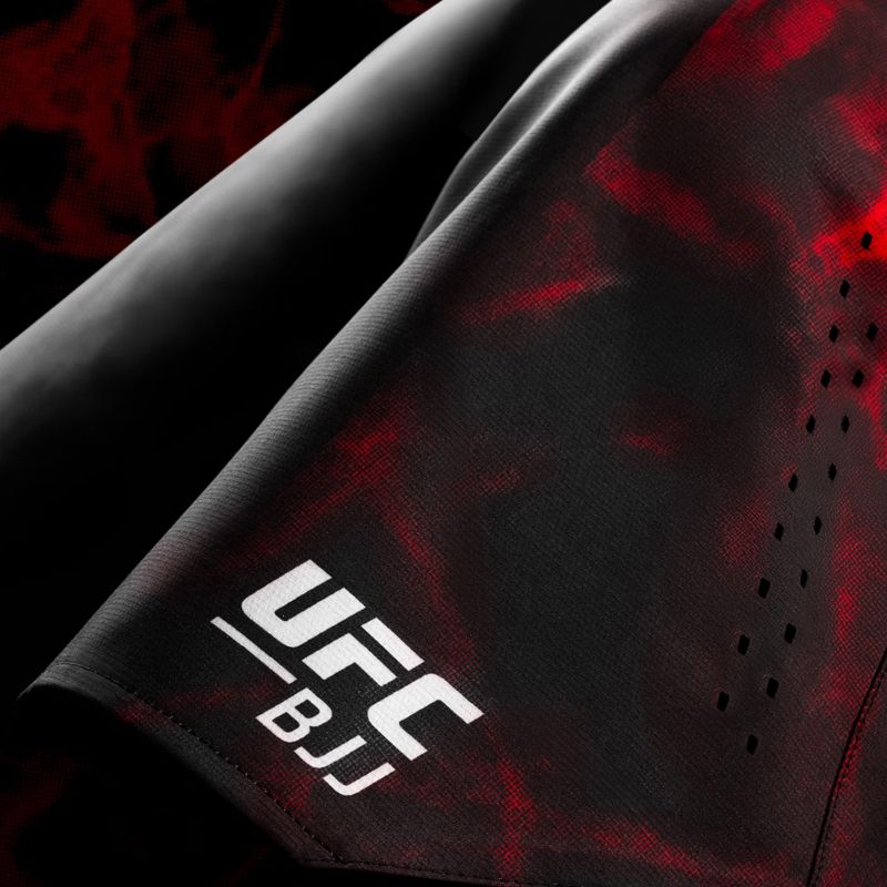 Pantaloni scurți de antrenament pentru bărbați Hayabusa X UFC BJJ Grappling red 3