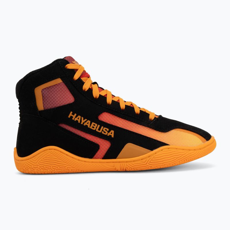 Încălțăminte de box Hayabusa Surge black/orange 2