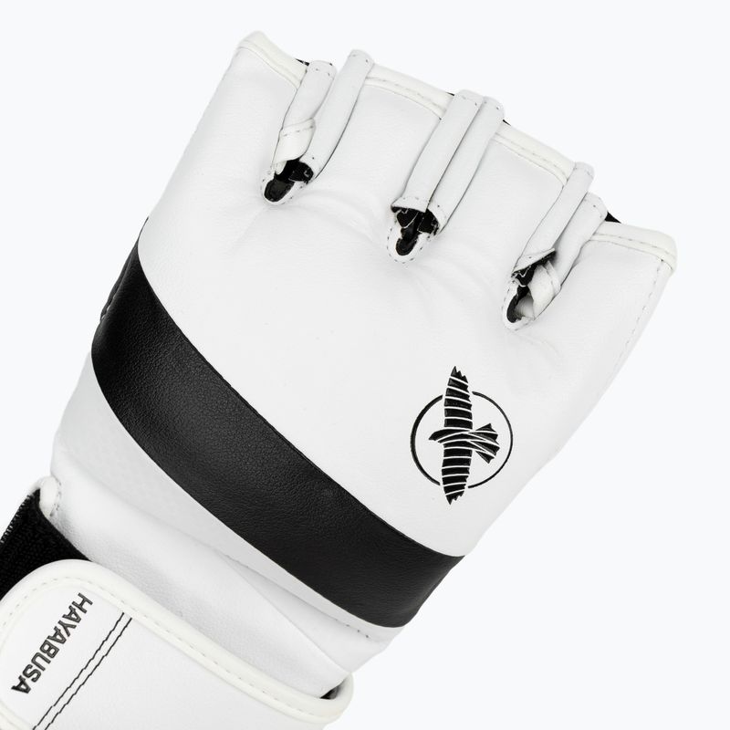 Mănuși de grappling Hayabusa T3 MMA white/black 5