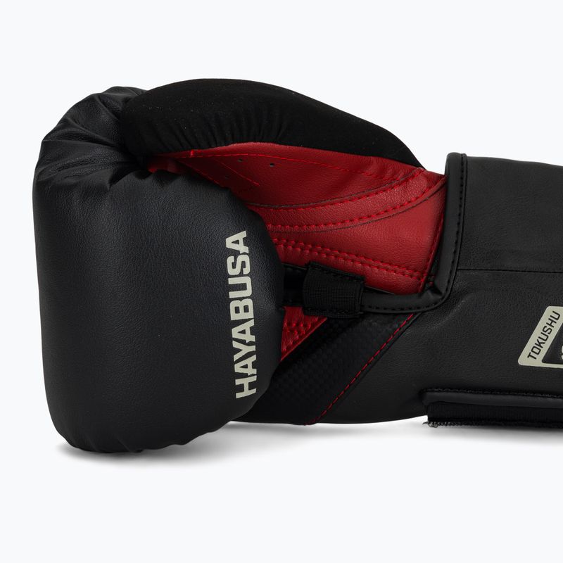 Mănuși de box Hayabusa T3 black/red 6