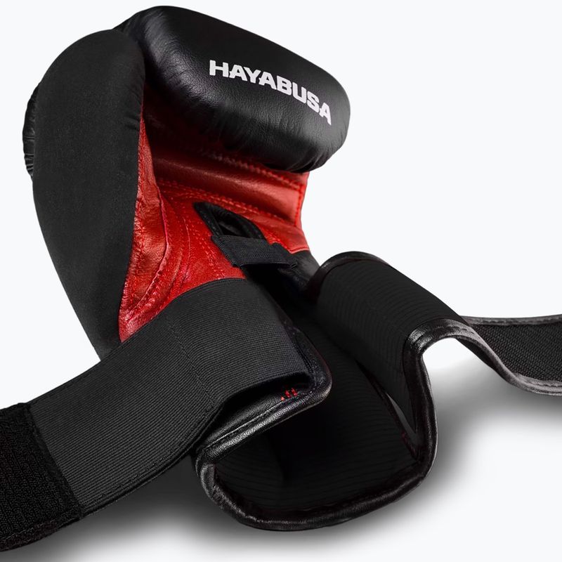 Mănuși de box Hayabusa T3 black/red 7