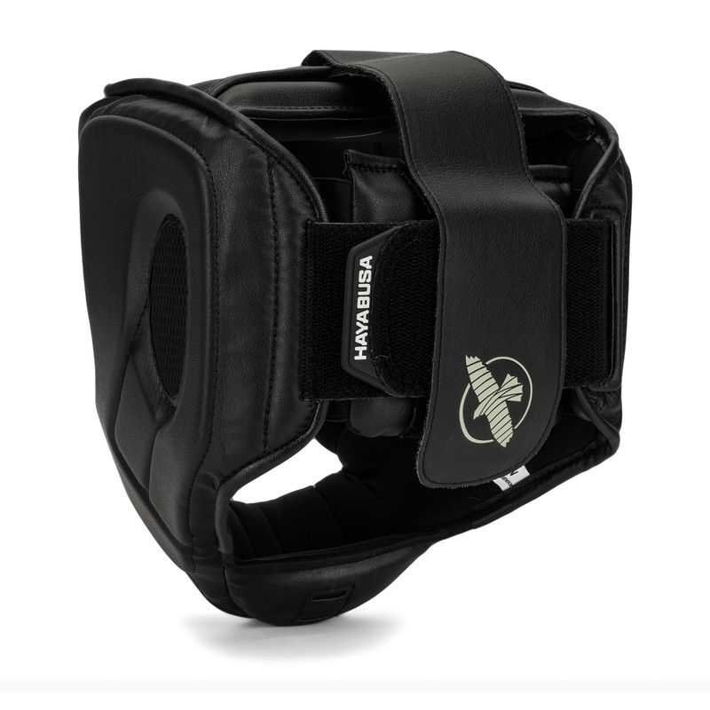 Hayabusa T3 Headgear cască de box negru / roșu 3
