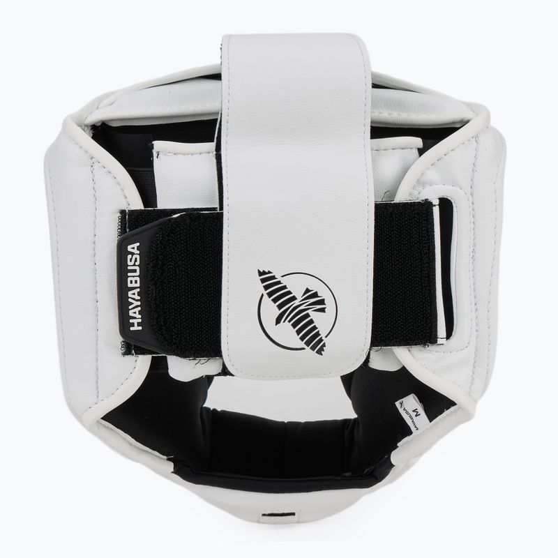 Cască de box Hayabusa T3 Headgear white/black 4