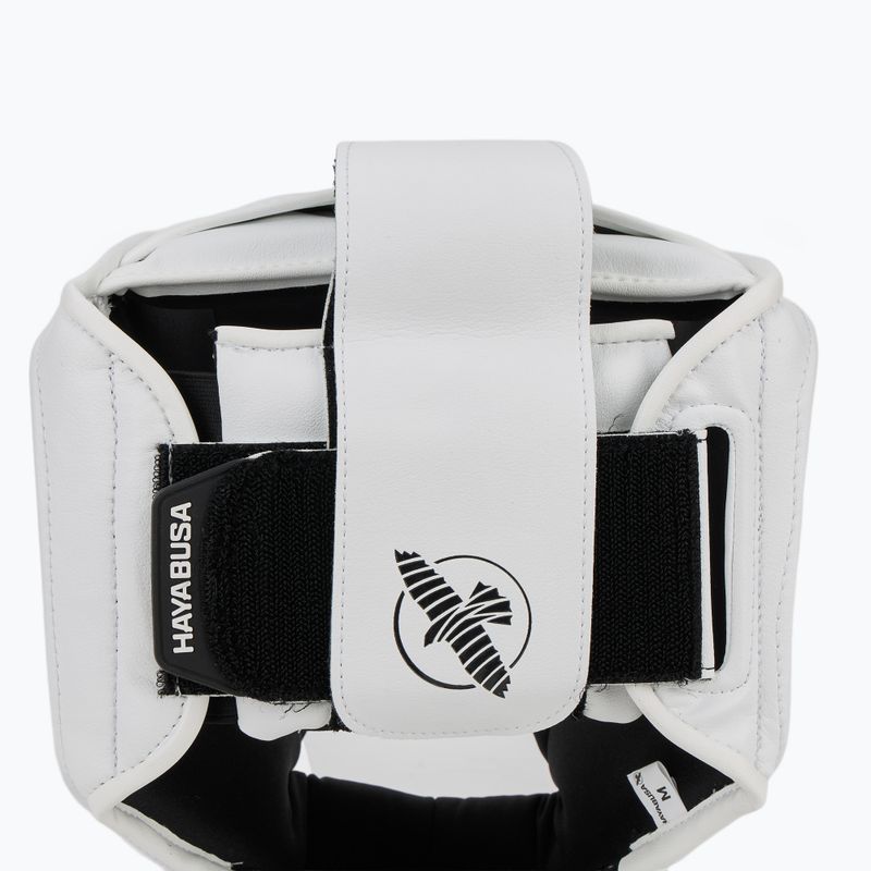Cască de box Hayabusa T3 Headgear white/black 5