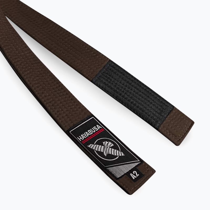 Centura braziliană de jiu-jitsu Hayabusa Jiu Jitsu brown 2